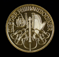 1996 Austria Philharmonic 1 Oz. 999.9 Fine Gold Coin at PristineAuction.com