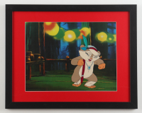 Original Production 1985 Lucas Films "Star Wars: Ewoks" 12x15 Custom Framed Hand-Painted Animation Cel Display at PristineAuction.com