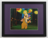 Original Production 1985 Lucas Films "Star Wars: Ewoks" 12x15 Custom Framed Hand-Painted Animation Cel Display at PristineAuction.com