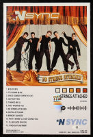 Joey Fatone Signed N-Sync 12x18 Photo On Canvas (JSA) at PristineAuction.com