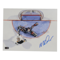 Mike Richter Signed Rangers 8x10 Photo (AIV) at PristineAuction.com