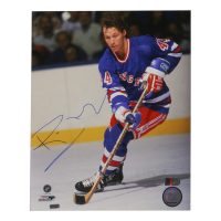 Ron Duguay Signed Rangers 8x10 Photo (AIV) at PristineAuction.com