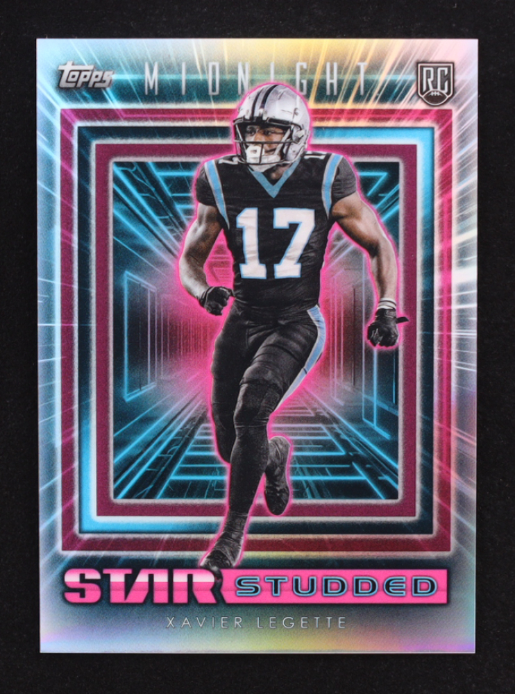 Xavier Legette 2024 Topps Midnight Star Studded #SS13 RC