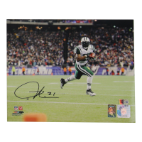 LaDainian Tomlinson Signed Jets 8x10 Photo (AIV & Tomlinson) at PristineAuction.com
