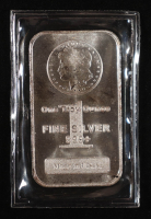 Highland Mint Morgan Design 1 Troy Oz. .999 Fine Silver Bullion Bar at PristineAuction.com