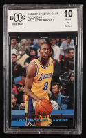 Kobe Bryant 1996-97 Stadium Club Rookies 1 #R12 RC (BCCG 10) at PristineAuction.com