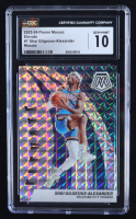 Shai Gilgeous-Alexander 2023-24 Mosaic Mosaic Elevate #7 (CGC 10) at PristineAuction.com