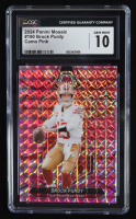 Brock Purdy 2024 Mosaic Camo Pink #190 (CGC 10) at PristineAuction.com