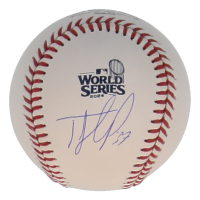 Tesocar Hernandez Signed 2024 World Series Logo Baseball (PSA) at PristineAuction.com