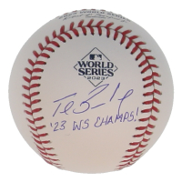 Tony Beasley Signed 2023 World Series Logo Baseball Inscribed "'23 WS Champs!" (PSA) at PristineAuction.com