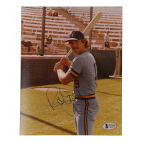 Robin Yount Signed Pirates 8x10 Photo (Beckett) at PristineAuction.com