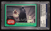 James Earl Jones Signed 1977 Topps Star Wars #237 The Deadly Grip of Darth Vader (PSA) at PristineAuction.com