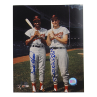 Brooks Robinson & Frank Robinson Signed Orioles 8x10 Photo (AIV) at PristineAuction.com