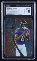 Lamar Jackson 2022 Illusions Shining Stars #5 (CGC 10) at PristineAuction.com
