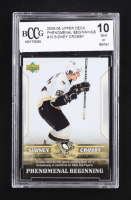 Sidney Crosby 2005-06 Upper Deck Phenomenal Beginnings #10 RC (BCCG 10) at PristineAuction.com