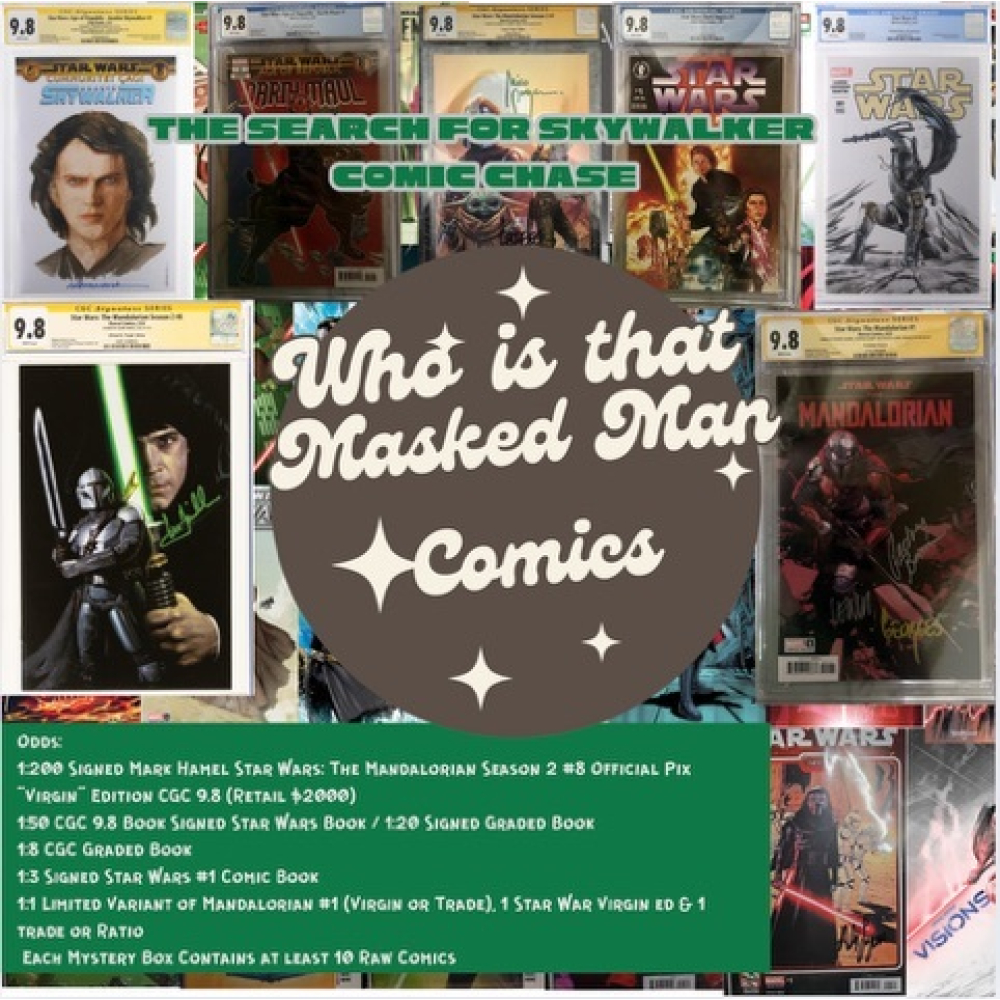 Search for Skywalker Mystery Box Comic Book Chase at PristineAuction.com