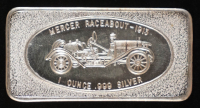1913 Mercer Raceabout 1 Oz. .999 Fine Silver Bullion Bar at PristineAuction.com