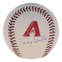 Tony Lovullo Signed OML Diamondbacks Logo Baseball (PSA) at PristineAuction.com
