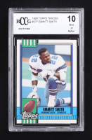 Emmitt Smith 1990 Topps Traded #27T RC (BCCG 10) at PristineAuction.com