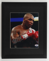 Mike Tyson Signed Custom Framed Photo Display (PSA) at PristineAuction.com