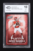 Patrick Mahomes 2018 Panini MJH Exclusive #25 (BCCG 10) at PristineAuction.com