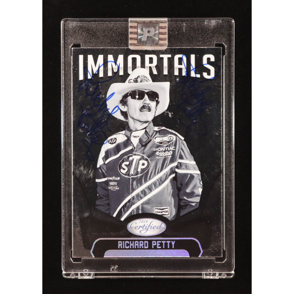 Richard Petty Signed 2018 Certified #88 IMM (PA) at PristineAuction.com