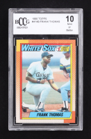 Frank Thomas 1990 Topps #414 RC (BCCG 10) at PristineAuction.com