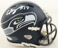 Elijah Arroyo Signed Seahawks Speed Mini Helmet (JSA) at PristineAuction.com