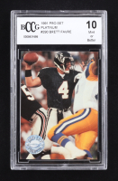 Brett Favre 1991 Pro Set Platinum #290 RC (BCCG 10) at PristineAuction.com