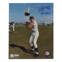 George Theodore Signed Mets 8x10 Photo Inscribed "The Stork" (AIV) at PristineAuction.com