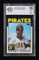 Barry Bonds 1986 Topps Traded #11T XRC (BCCG 10) at PristineAuction.com