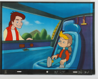 Original Production "Back To The Future" 11x14 Hand-Painted Animation Cel at PristineAuction.com