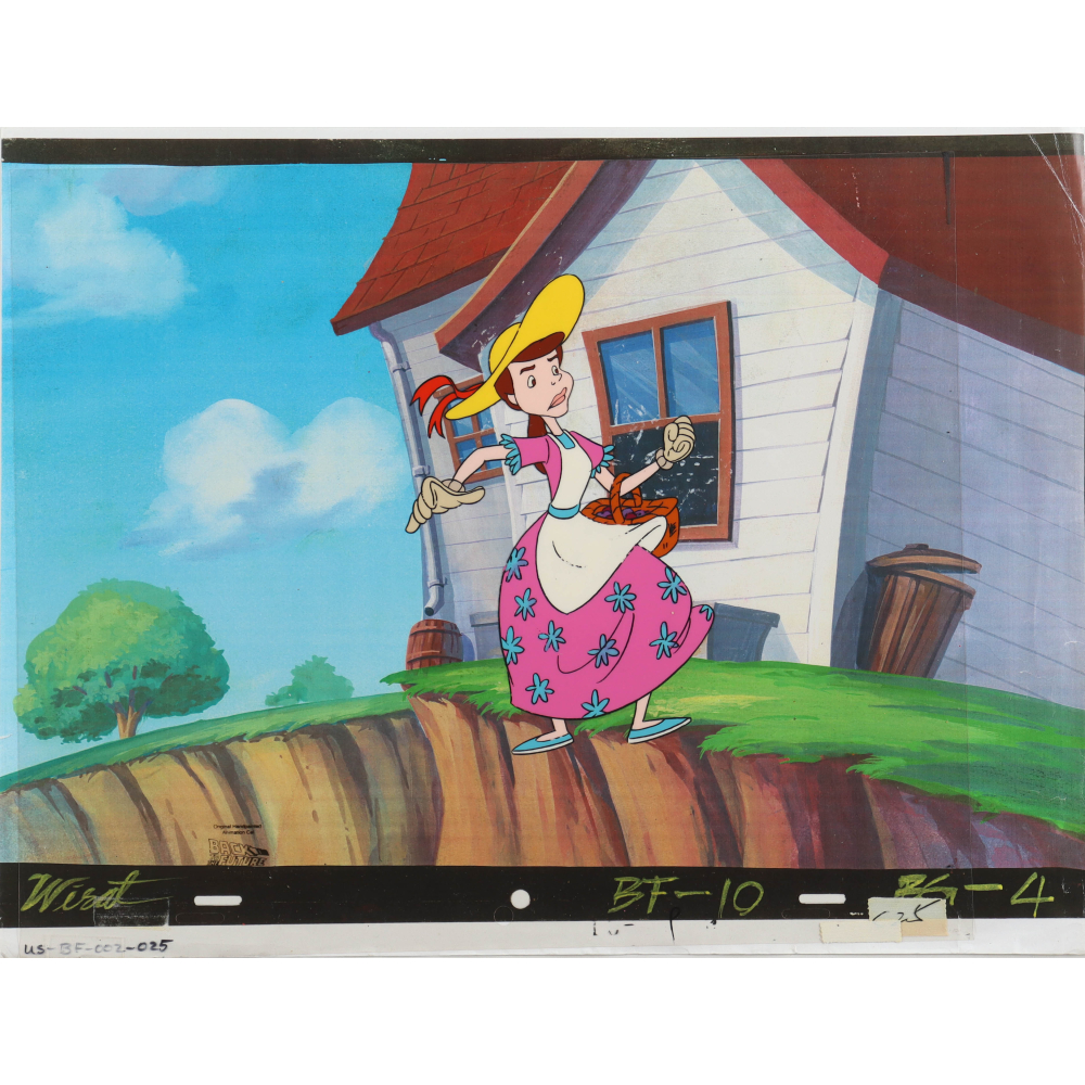 Original Production "Back To The Future" 11x14 Hand-Painted Animation Cel at PristineAuction.com