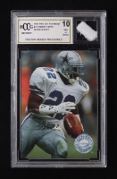 Emmitt Smith 1991 Pro Set Platinum #25 with Game Used Jersey (BCCG 10) at PristineAuction.com
