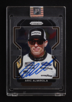 Aric Almirola Signed 2022 Panini Prizm #77 P (PA) at PristineAuction.com