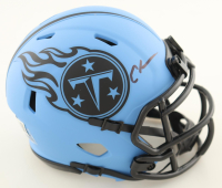 Chris Johnson Signed Titans Rave Alternate Speed Mini Helmet (Beckett) at PristineAuction.com