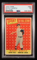 Mickey Mantle 1958 Topps All-Star #487 (PSA 1) at PristineAuction.com