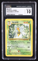 Beedrill Pokemon 1999 Base 2 #21 (CGC 10) at PristineAuction.com