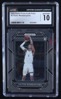 Victor Wembanyama 2023 Panini Prizm Draft Picks #2 RC (CGC 10) at PristineAuction.com