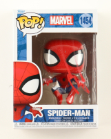 Andrew Garfield Signed "Marvel" #1454 Spider-Man Integrated Suit Bobble-Head Funko Pop! Vinyl Figure (AWM) at PristineAuction.com