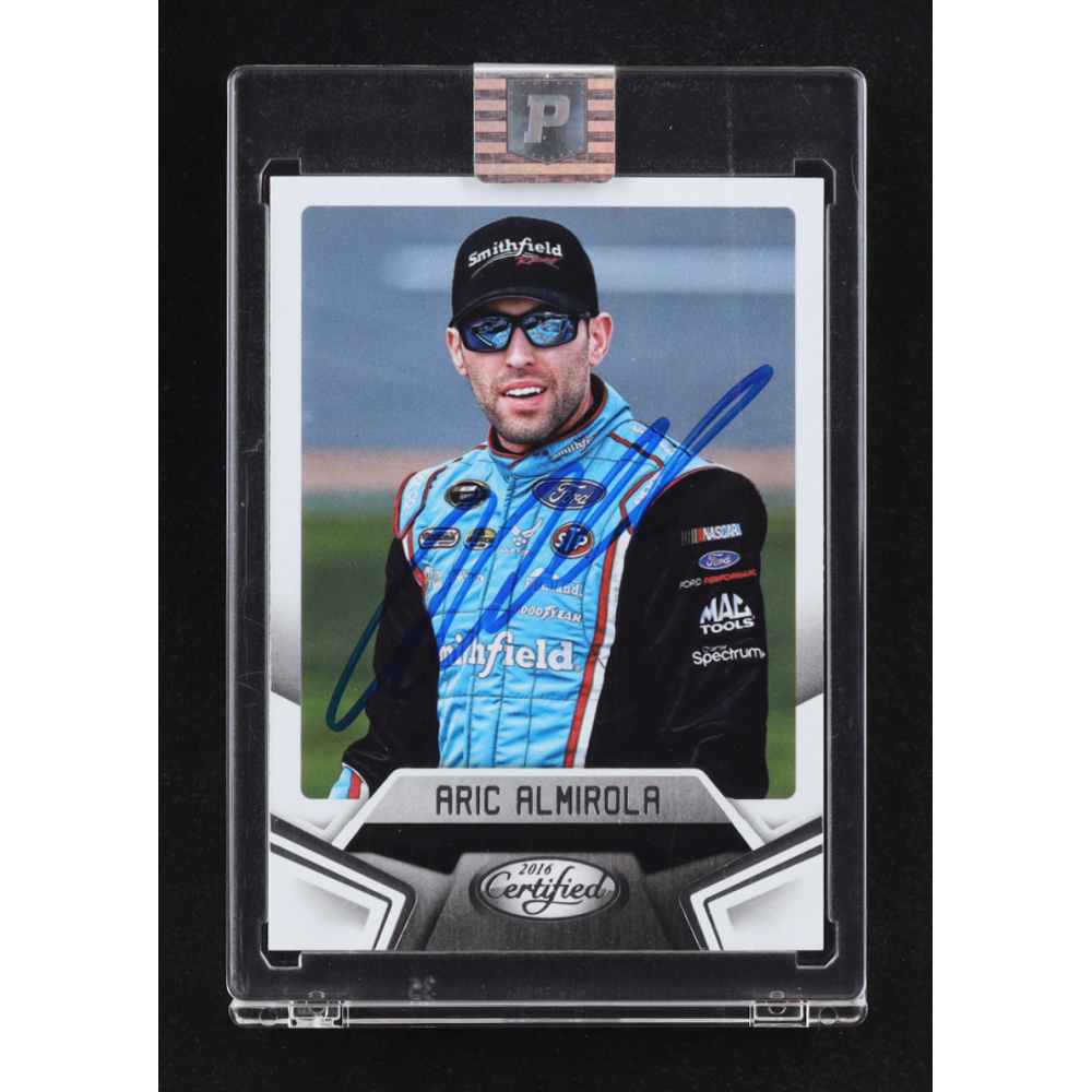Aric Almirola Signed 2016 Certified #23 (PA) at PristineAuction.com