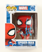 Andrew Garfield Signed "Marvel" #1454 Spider-Man Integrated Suit Bobble-Head Funko Pop! Vinyl Figure (AWM) at PristineAuction.com