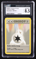 Double Colorless Energy Pokemon 1999 Base 2 #124 (CGC 8.5) at PristineAuction.com