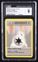 Double Colorless Energy Pokemon 1999 Base 2 #124 (CGC 9) at PristineAuction.com