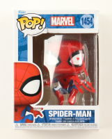 Andrew Garfield Signed "Marvel" #1454 Spider-Man Integrated Suit Bobble-Head Funko Pop! Vinyl Figure (AWM) at PristineAuction.com