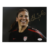 Hope Solo Signed Team USA 8x10 Photo (JSA) at PristineAuction.com