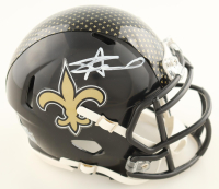 Alvin Kamara Signed Saints Speed Mini Helmet (Beckett) at PristineAuction.com