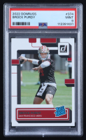 Brock Purdy 2022 Donruss Rated Rookie #374 RC (PSA 9) at PristineAuction.com