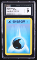 Water Energy Pokemon 1999 Base 2 #130 (CGC 9) at PristineAuction.com