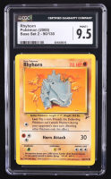 Rhyhorn Pokemon 1999 Base 2 #90 (CGC 9.5) at PristineAuction.com